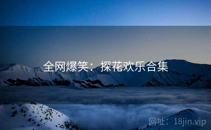 全网爆笑：探花欢乐合集