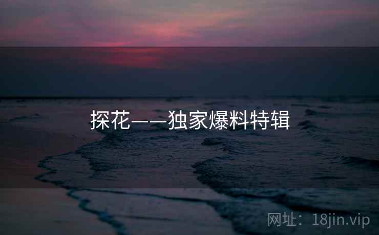 探花——独家爆料特辑